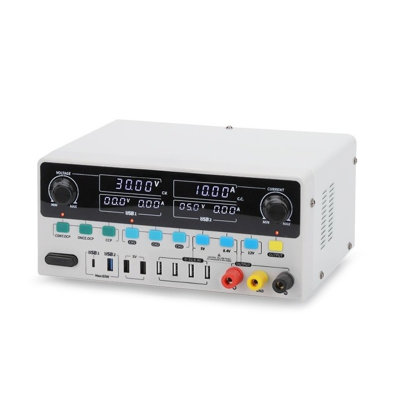 High Precision Dc Power Supply 30V 10A - Alimentation électrique régulée linéaire haute précision