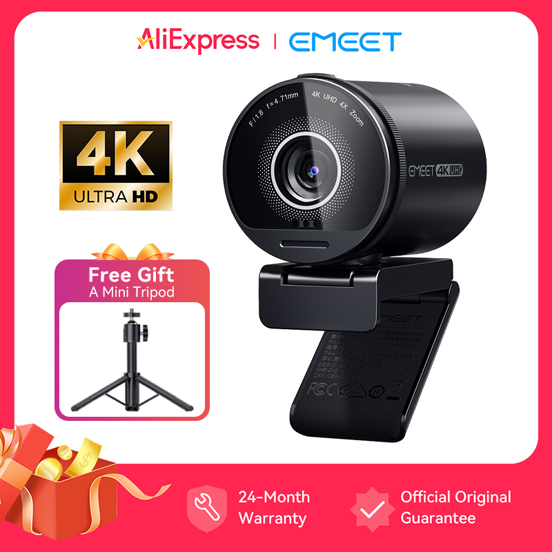 4K Microscope Camera Sony Sensor - Webcam 4K UHD, caméra Web HDR,