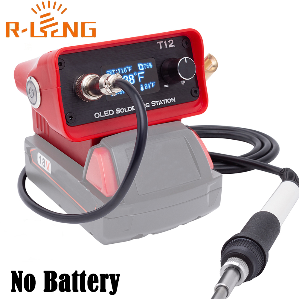T12 Soldering Station Oled - Station de fer à souder réglable
