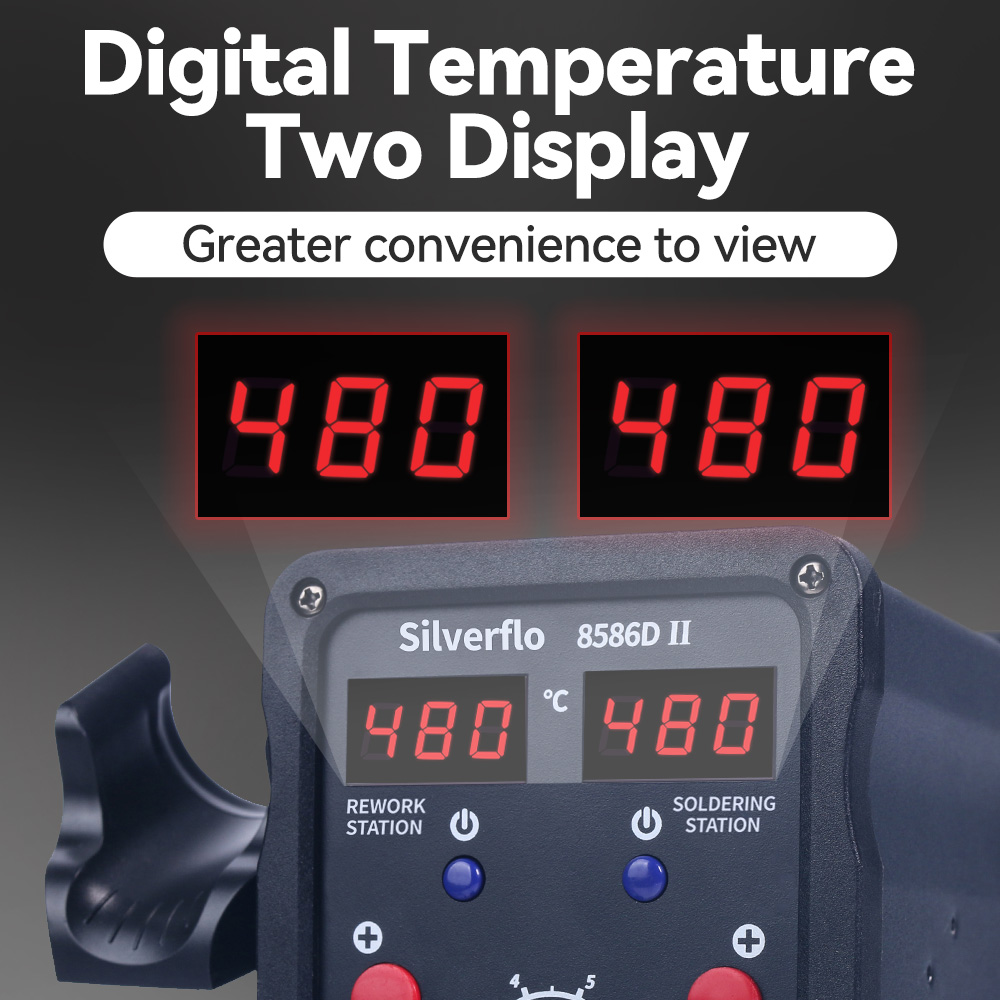 Silverflo – Station de soudage - T12 Soldering Station Oled avis et prix