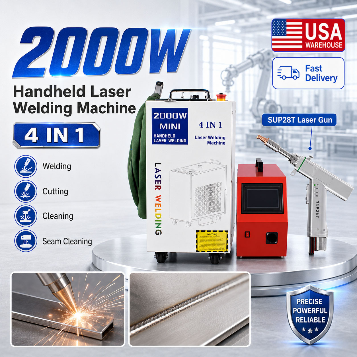 Machine de soudage laser à fib - Laser Soldering Machine Handheld avis et prix