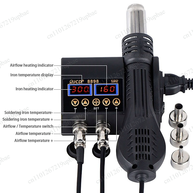 Station de soudage numérique L - 2 In 1 Soldering Rework Station 750W avis et prix