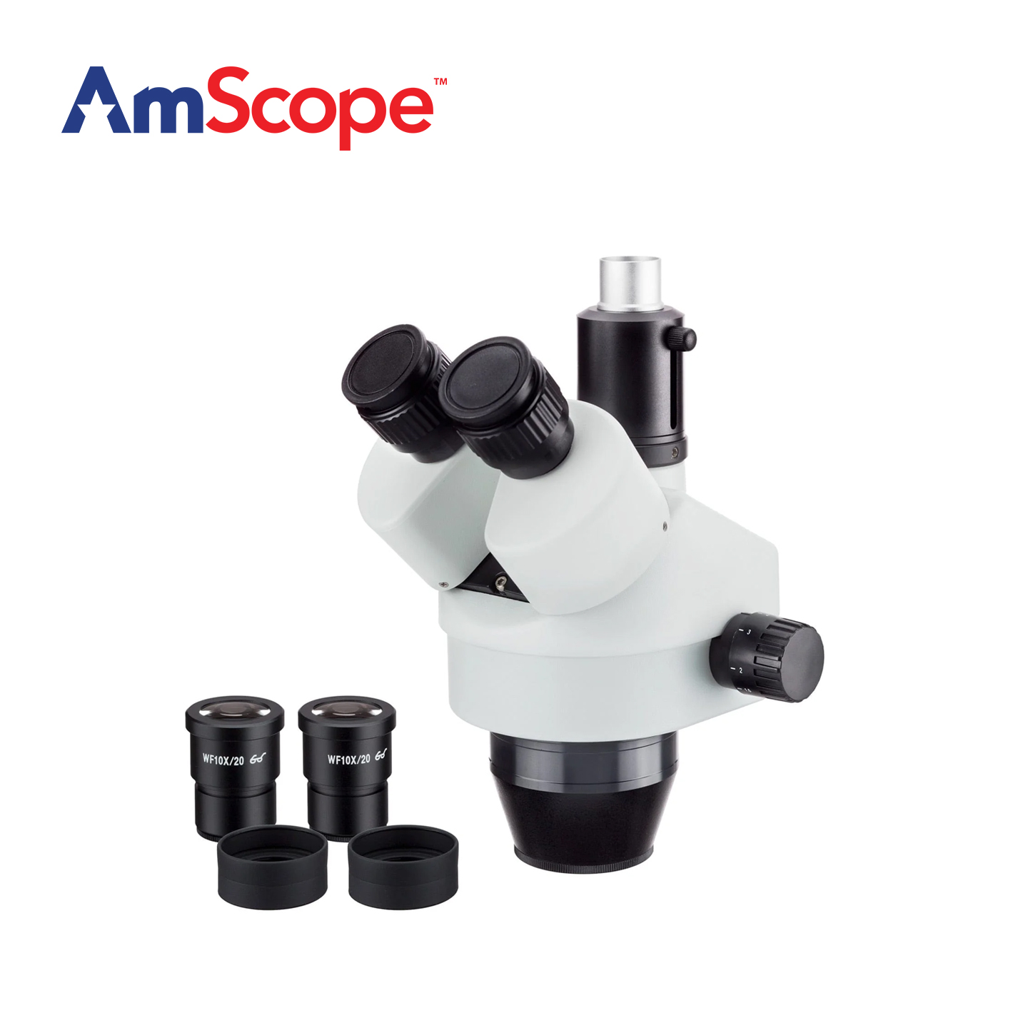 Tête de microscope stéréoscopi - Trinocular Stereo Microscope 7X-45X avis et prix