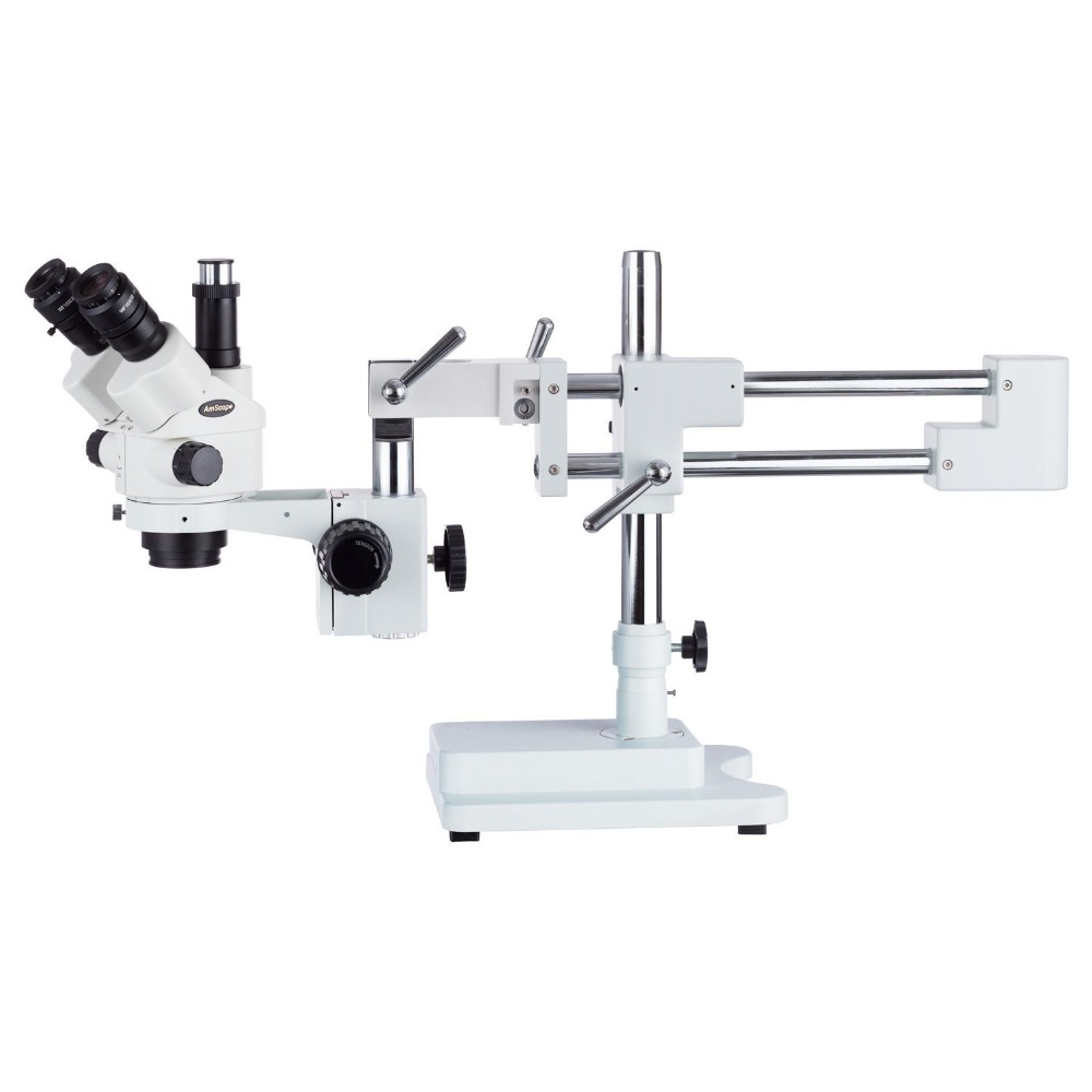 Microscope stéréoscopique trin - Trinocular Stereo Microscope 7X-45X avis et prix
