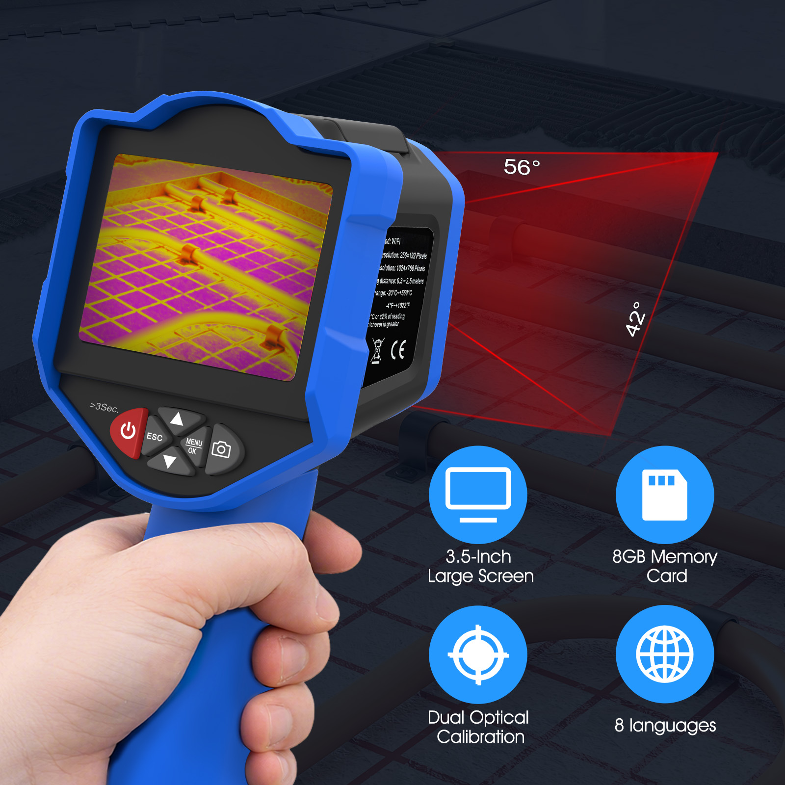 Caméra thermique HoldPeak 256x - Thermal Imaging Camera Pcb Repair avis et prix