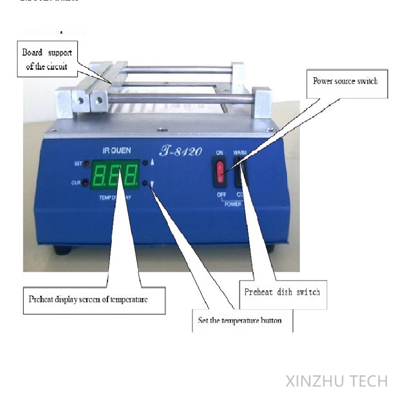 PUHUI T-8120 préchauffeur IR f - Infrared Bga Rework Station avis et prix